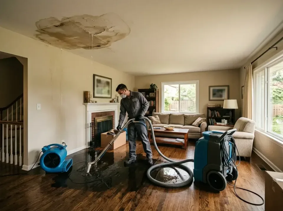 attic-pipe-burst-ceiling-drip-008 — frequently asked questions, Water Damage Restoration & Carpet Care in Hartford, CT